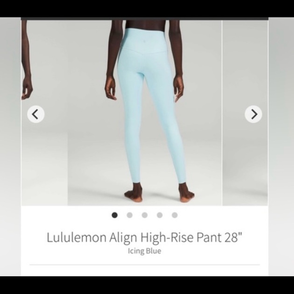 Lululemon align legging size 8